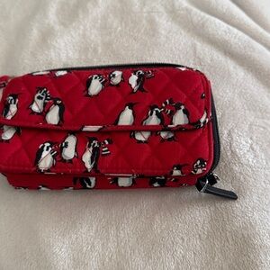 Vera Bradley  penguin Wristlet wallet